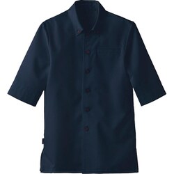 男女兼用ショップコート ET-7729 スミクロ LL