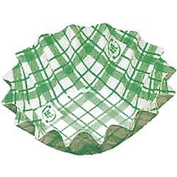 紙カップ ココケース 丸型(500枚入) 6号深 緑