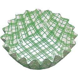 紙カップ ココケース 丸型(500枚入) 9号深 緑