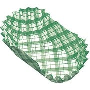 紙カップ ココケース小判型(500枚入) 9号 緑