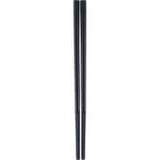 10角ぐる麺箸 極太 GM-4050 21cm 黒