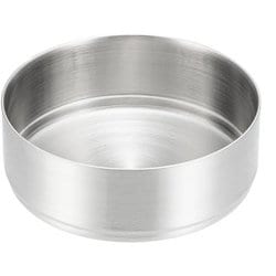 フラット ステンレススタッキング丸灰皿 レスト無 8cm