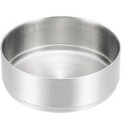 フラット ステンレススタッキング丸灰皿 レスト無 8cm