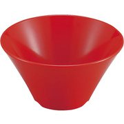 メラミン シンプル食器 めん鉢15 SP-87R 赤