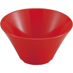 メラミン シンプル食器 ボウル12 SP-86R 赤