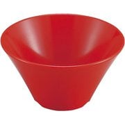 メラミン シンプル食器 ボウル12 SP-86R 赤