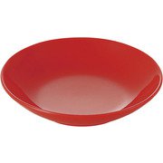 メラミン シンプル食器 丸皿12 SP-23R 赤