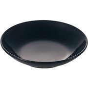 メラミン シンプル食器 丸皿12 SP-23B 黒