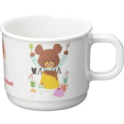 メラミンお子様食器「くまのがっこう」 マグカップ