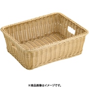 樹脂脱衣かご手付アイボリー 中