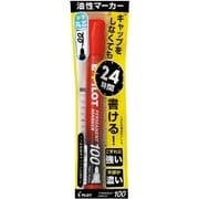 パーマネントマーカー100 中字丸芯 レッド パック P-MPM-10F-R