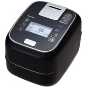 真空圧力 IH炊飯器 5.5合炊き 備長炭かまど本羽釜 グランブラック RC-10ZWL(K)