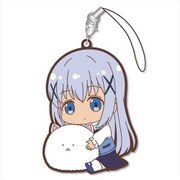 ご注文はうさぎですか？？ ぎゅぎゅっとラバーストラップ チノ [約W49×H67mm内]