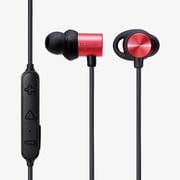 Bluetoothイヤホン マグネットタイプ HPC21 レッド LBT-C/HPC21MPRD