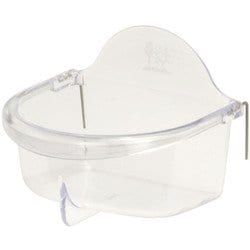 三晃 深型バード食器 M [鳥用餌入れ]