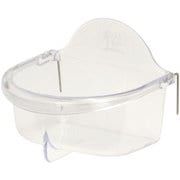 三晃 深型バード食器 M [鳥用餌入れ]