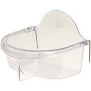 三晃 深型バード食器 L [鳥用餌入れ]