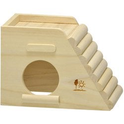 広葉樹ハウス スロープ [小動物用木製ハウス]