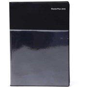 2018 B6 ウイークリーダイアリー 2017年10月始まり バーチカル MASTER PLAN ブラック T181-BASP-01