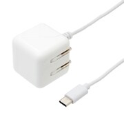 Type-C充電アダプタ 1m ホワイト IPA-CC10/WH
