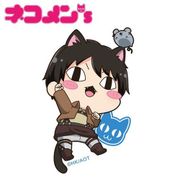 ネコメンズ アクリルチャーム 進撃の巨人 エレン [キャラクターグッズ]