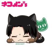ネコメンズ アクリルチャーム 進撃の巨人 リヴァイ [キャラクターグッズ]
