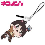 ネコメンズ ラバーストラップ 進撃の巨人 エレン [キャラクターグッズ]