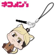 ネコメンズ ラバーストラップ 進撃の巨人 エルヴィン [キャラクターグッズ]