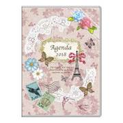 スケジュール帳 Paperi A6 ウィークリータイプ Paris W SA6W820