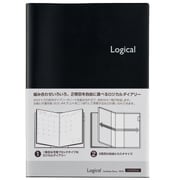 ロジカルダイアリー 2018年版 2冊用カバータイプ A5 2018年1月始まり ブラック NSC-A502-18D