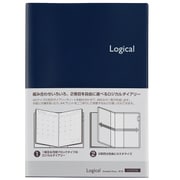 ロジカルダイアリー 2018年版 2冊用カバータイプ A5 2018年1月始まり ブルー NSC-A502-18B