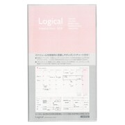 ロジカルダイアリー 2018年版 カバータイプ B5スリム 2017年12月始まり ピンク NS-SB501-18P