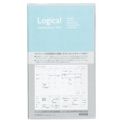 ロジカルダイアリー 2018年版 カバータイプ B5スリム 2017年12月始まり ブルー NS-SB501-18B
