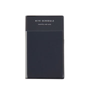 ミニスケジュール手帳 2018年版 2017年10月始まり ブラック NS-A701-18D