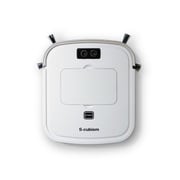 超薄型床用ロボット掃除機 パールホワイト/シャンパンゴールド SCC-R05PW