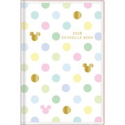 2018 手帳 2017年10月始まり 月間 L ディズニーキャラクター ミッキーマーク ホワイト S2941090