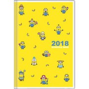 2018 手帳 2017年10月始まり 月間 L ミニオンズ チラシ S2941384