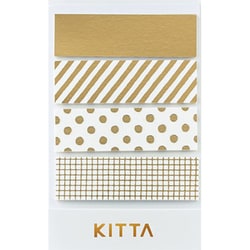 KITTA（キッタ） Basic ミックス 15mm幅 マスキングテープ KITH001