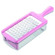 ステンレス製おろし器 おろしぼり ピンク [調理用具]
