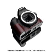 キヤノン EOS Kiss X9 本革カメラハーフケース ブラウン XS-CH200DBR