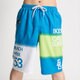 無地風ロゴ柄男児サーフパンツX121-771150サイズ22