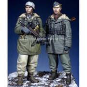 AM35237 [1/35 レジン製ミリタリーフィギュア WWII ドイツ 武装親衛隊 第三次ハリコフ戦 2体セット]