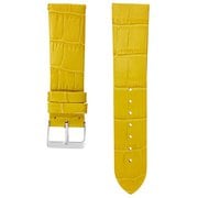 クロコダイル型押マット 13491960 YE 22-20 [時計バンド]