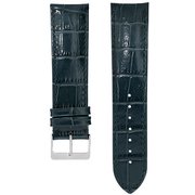 クロコダイル型押シャイニー 13493759 BL 24-22 [時計バンド]