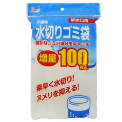 不織布水切りゴミ袋 増量100P 排水溝