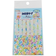 お名前タグ リボン総柄