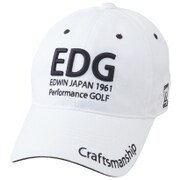 EDC1737WA [T/Cツイルキャップ メンズ 56～60cm ホワイト]
