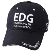 EDC1737WA [T/Cツイルキャップ メンズ 56～60cm ブラック]