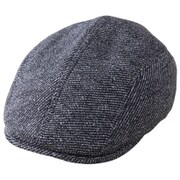 EDHC1758W [セーターフリースハンチングキャップ メンズ 58.5cm GRY/BLK（グレー/ブラック）]