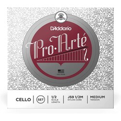 チェロ弦 PROARTE プロアルテ セット Medium Tension J59 1/2M